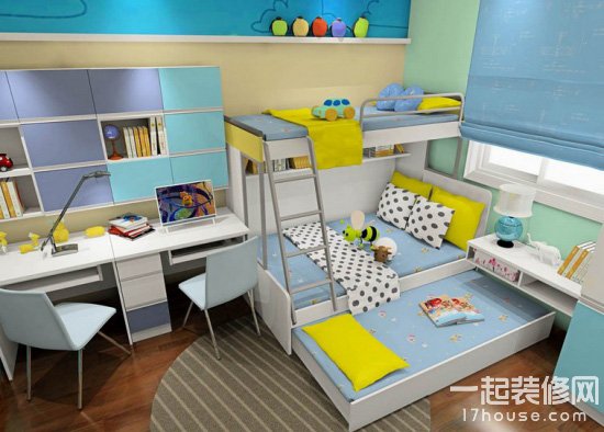 儿童房装修设计实景图欣赏 儿童房装修设计实景图欣赏